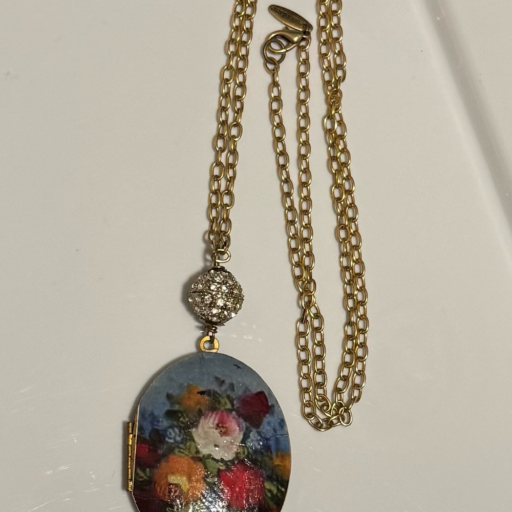 Lenora Dame Locket Necklace